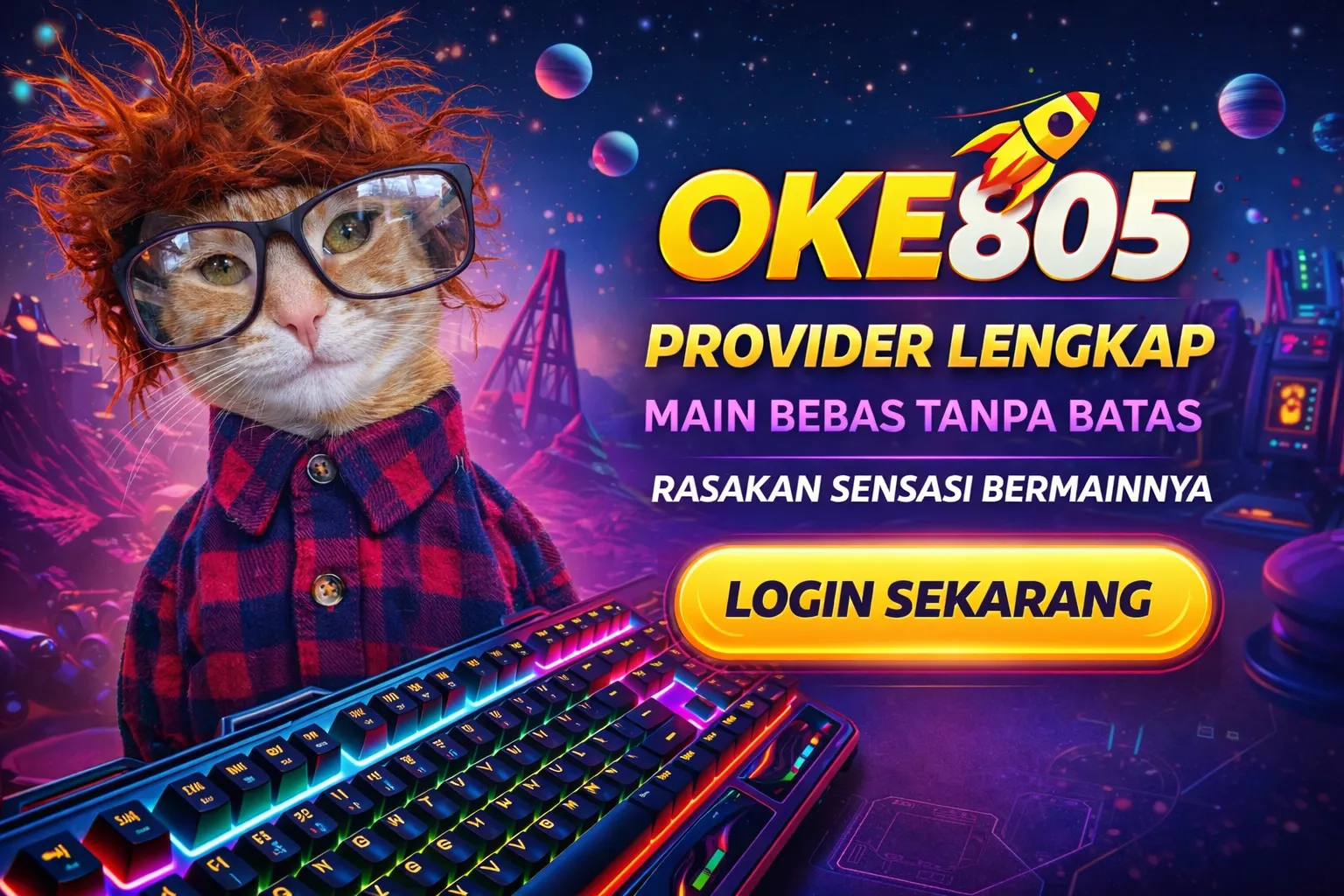 Galeri foto OKE805 • Wisata Hiburan Virtual Dengan Gaya Santai! di Jakarta